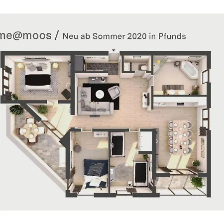 Home@Moos Pfunds Zewnętrze zdjęcie